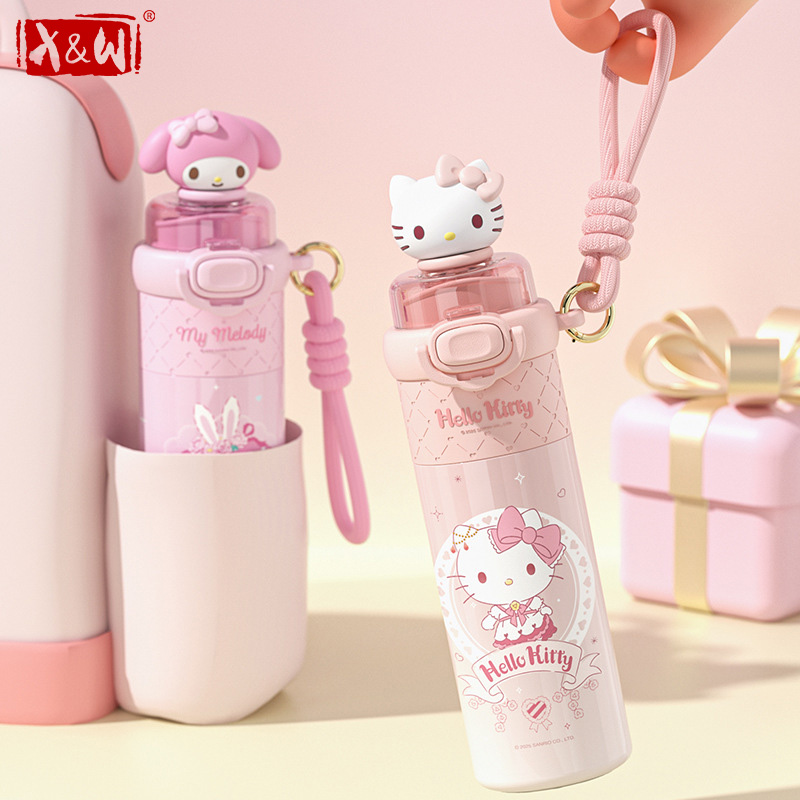 Baby Food Thermos - Copo Térmico X&W Sanrio Hello Kitty