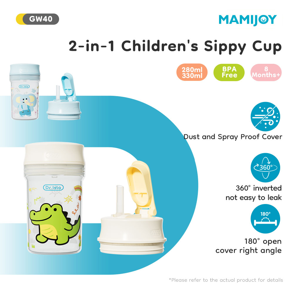 Training Cup Straw - Garrafa de Água Infantil MAMIJOY GW40