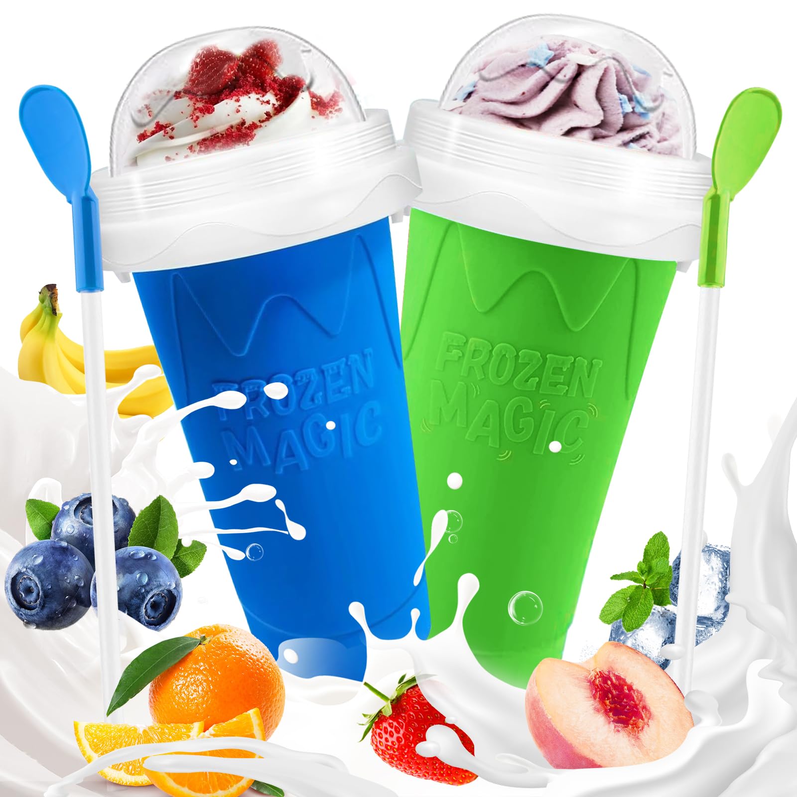 Training Cup Straw - Slushie copo diy magia slushy maker