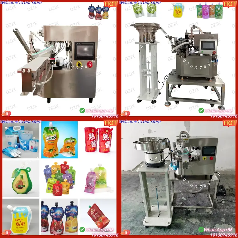 Baby Puree Pouch - Máquina de Enchimento e Selagem de