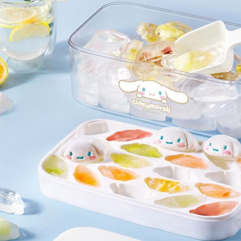 Baby Food Containers Glass - Forma de Gelo de Silicone Cinnamoroll