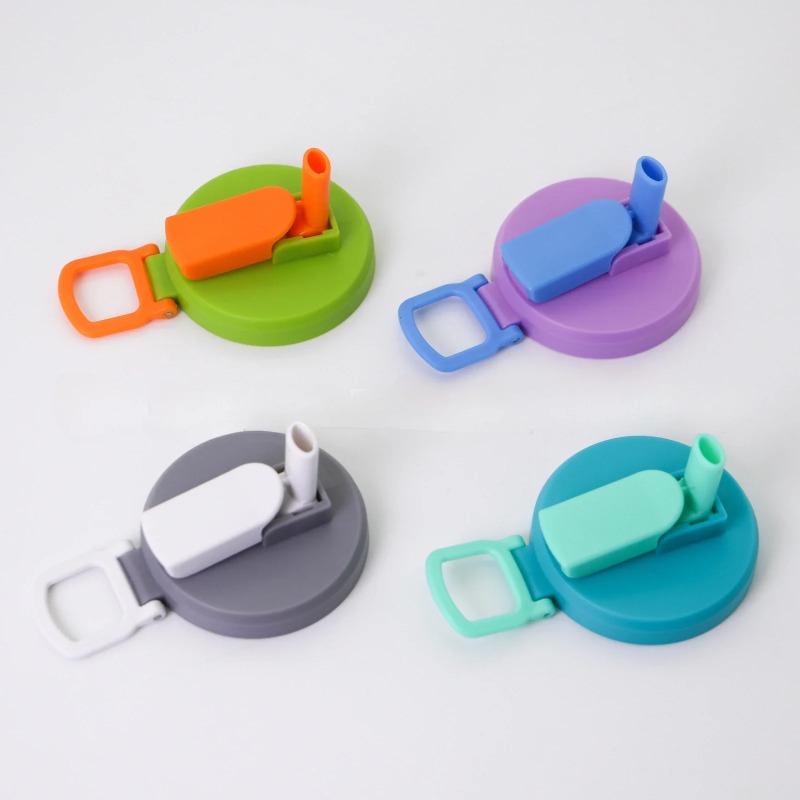 Training Cup Straw - Tampas de Silicone Portáteis para Latas