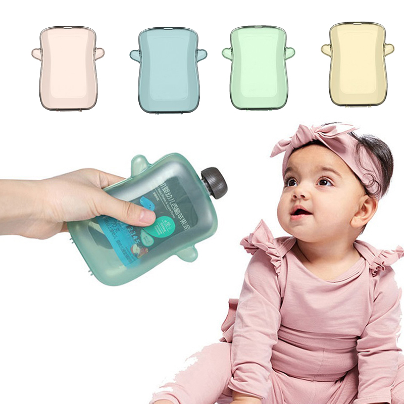 Baby Puree Pouch - Recipiente reutilizável auto-alimentação do bebê, suporte