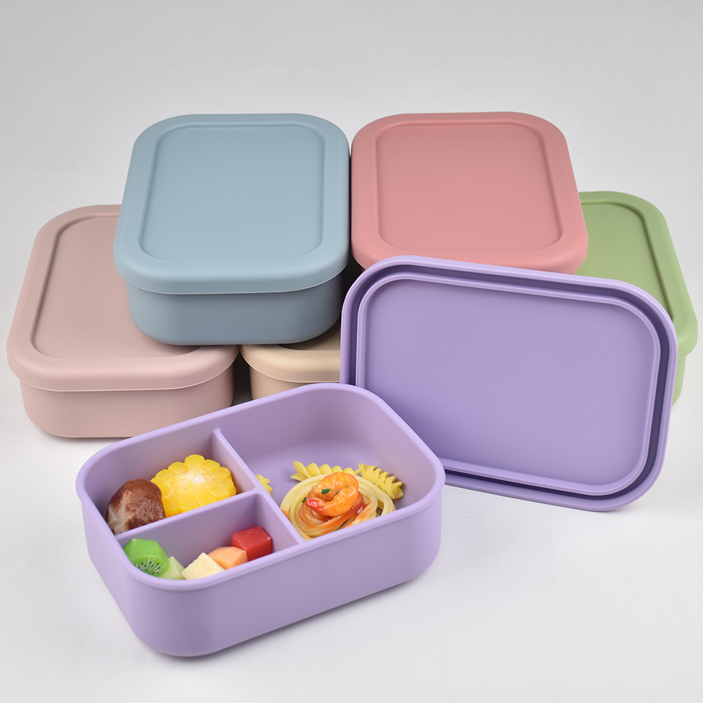 Lancheira bento de silicone de - Baby Food Prep Containers avaliação e preço