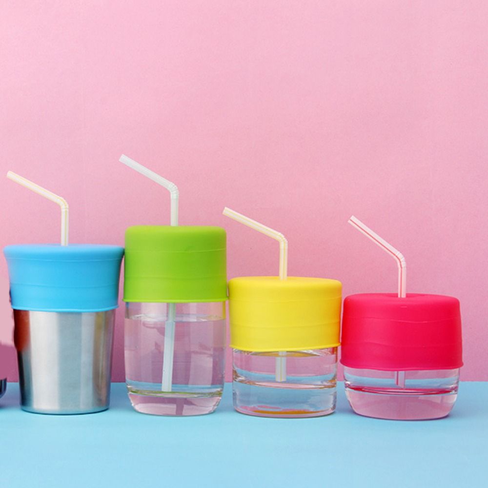 Tampa de Silicone Lavável com  - Training Cup Straw avaliação e preço
