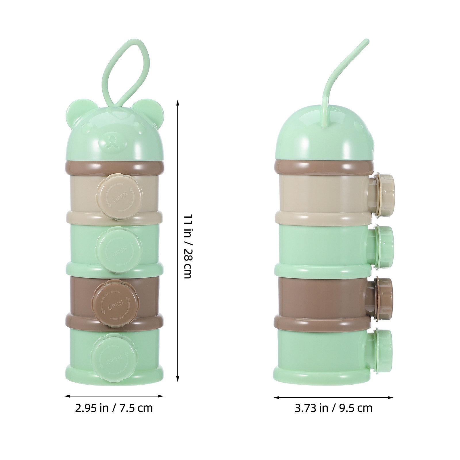Caixa portátil para leite em p - Food Box Baby avaliação e preço