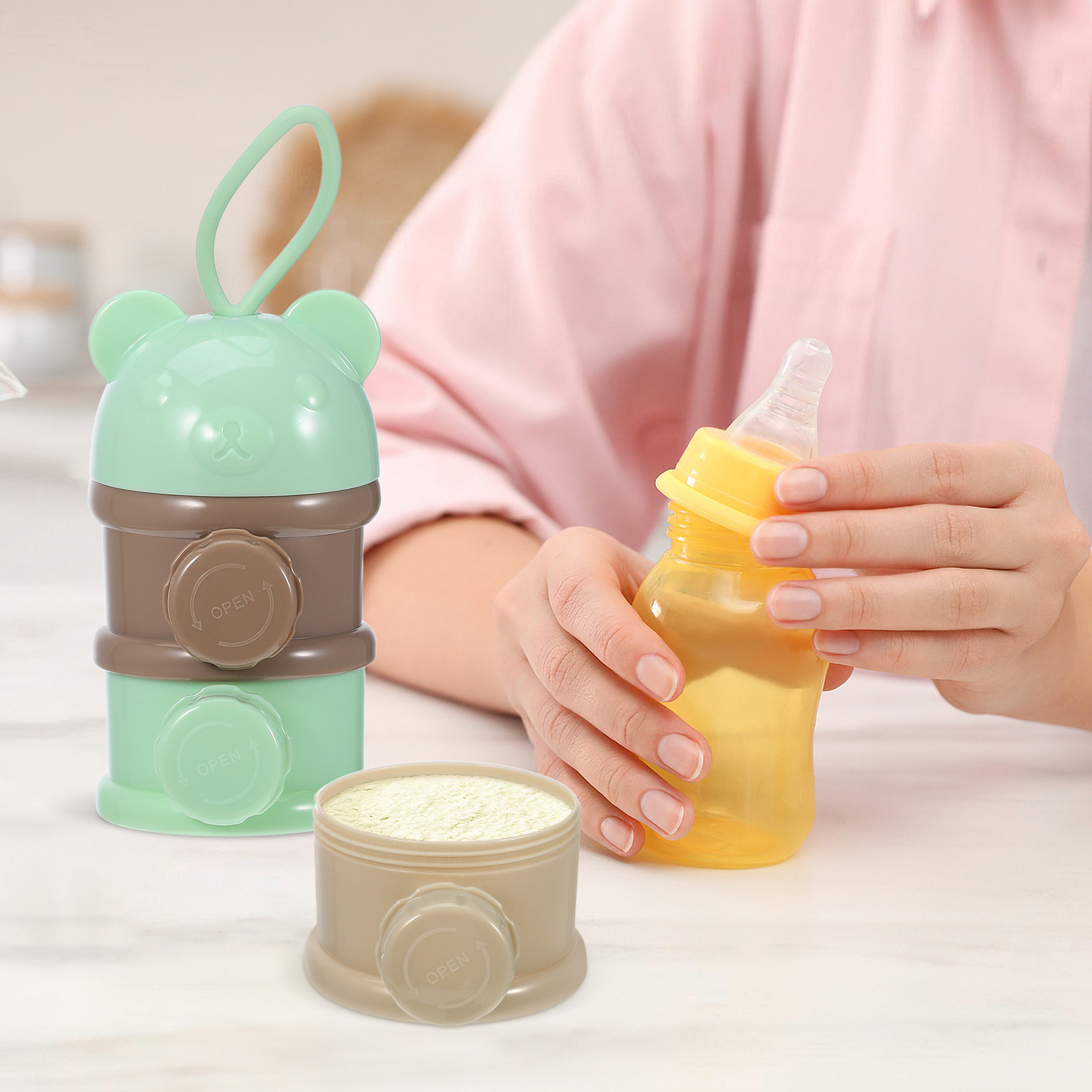 Caixa portátil para leite em p - Food Box Baby avaliação e preço