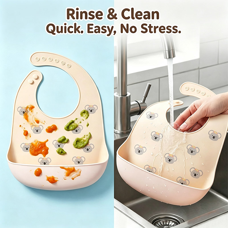 Babador de silicone para alime - Feeding Baby Food avaliação e preço