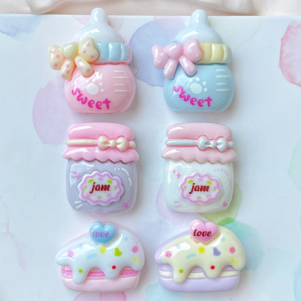 10 peças de pingentes de resin - Baby Food In Jars avaliação e preço