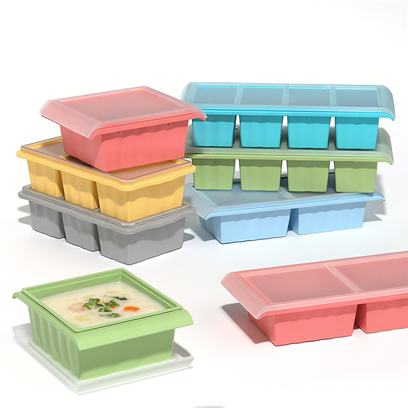 Forma de silicone para sopa, b - Baby Food Prep Containers avaliação e preço