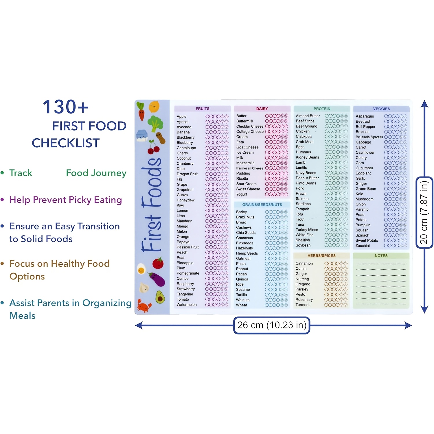 Rastreador de Alimentos para B - Baby Food Journal avaliação e preço