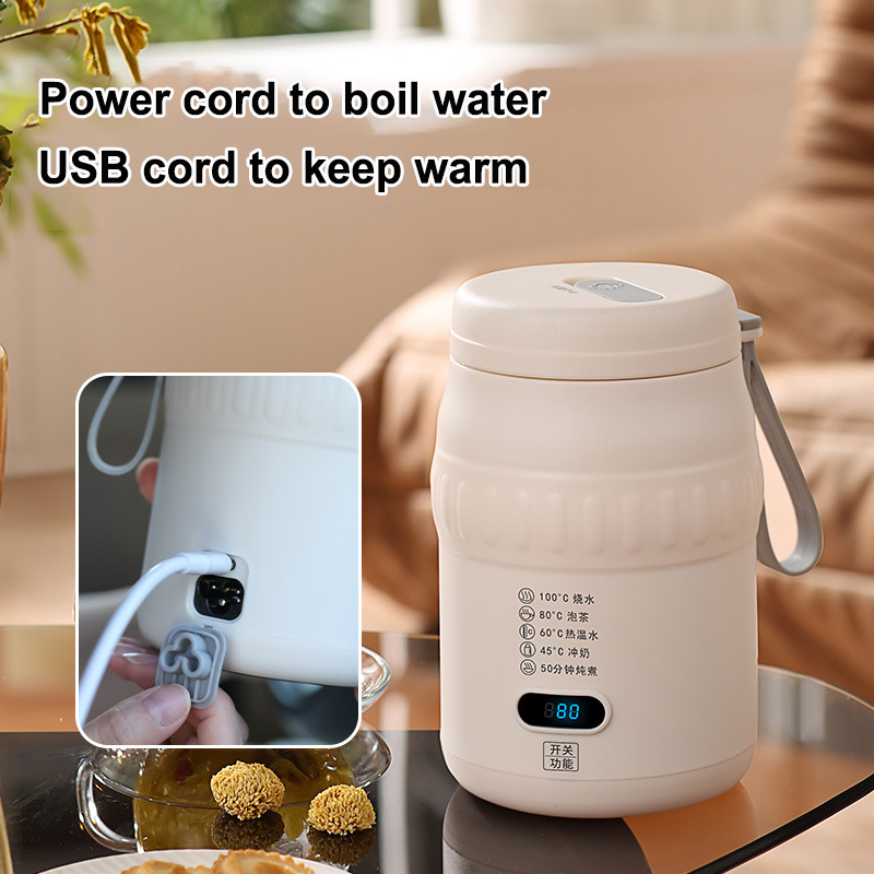 Novo 2025: Panela Elétrica Mul - Baby Food Thermos avaliação e preço