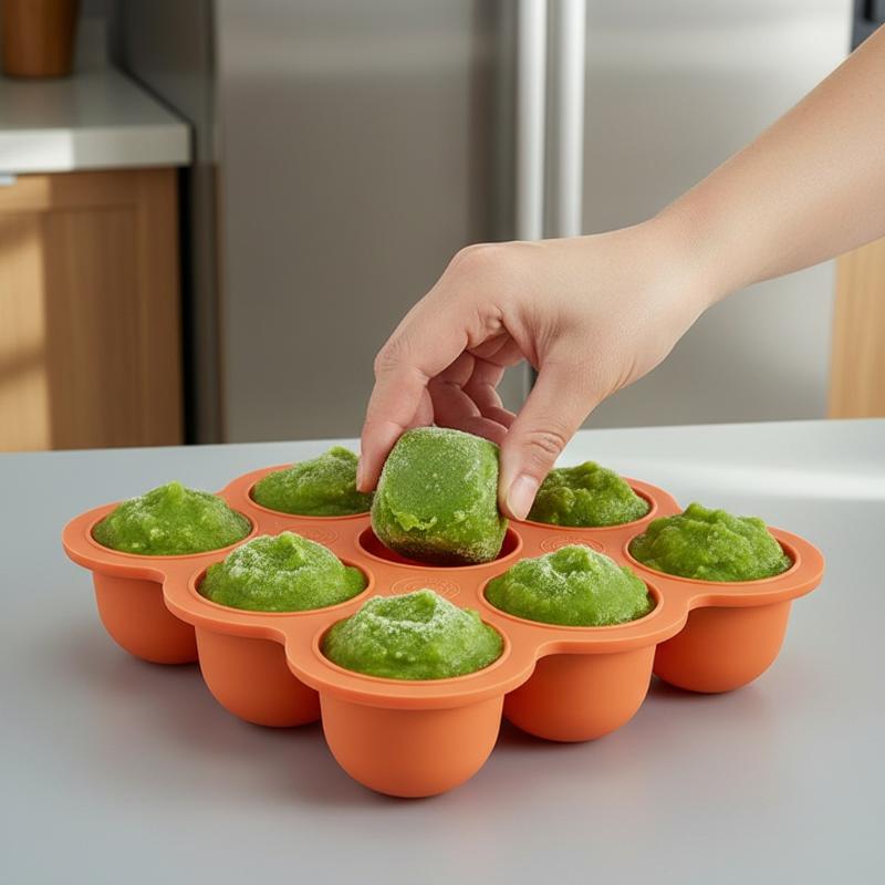 Recipiente de Silicone para Co - Food Box Baby avaliação e preço