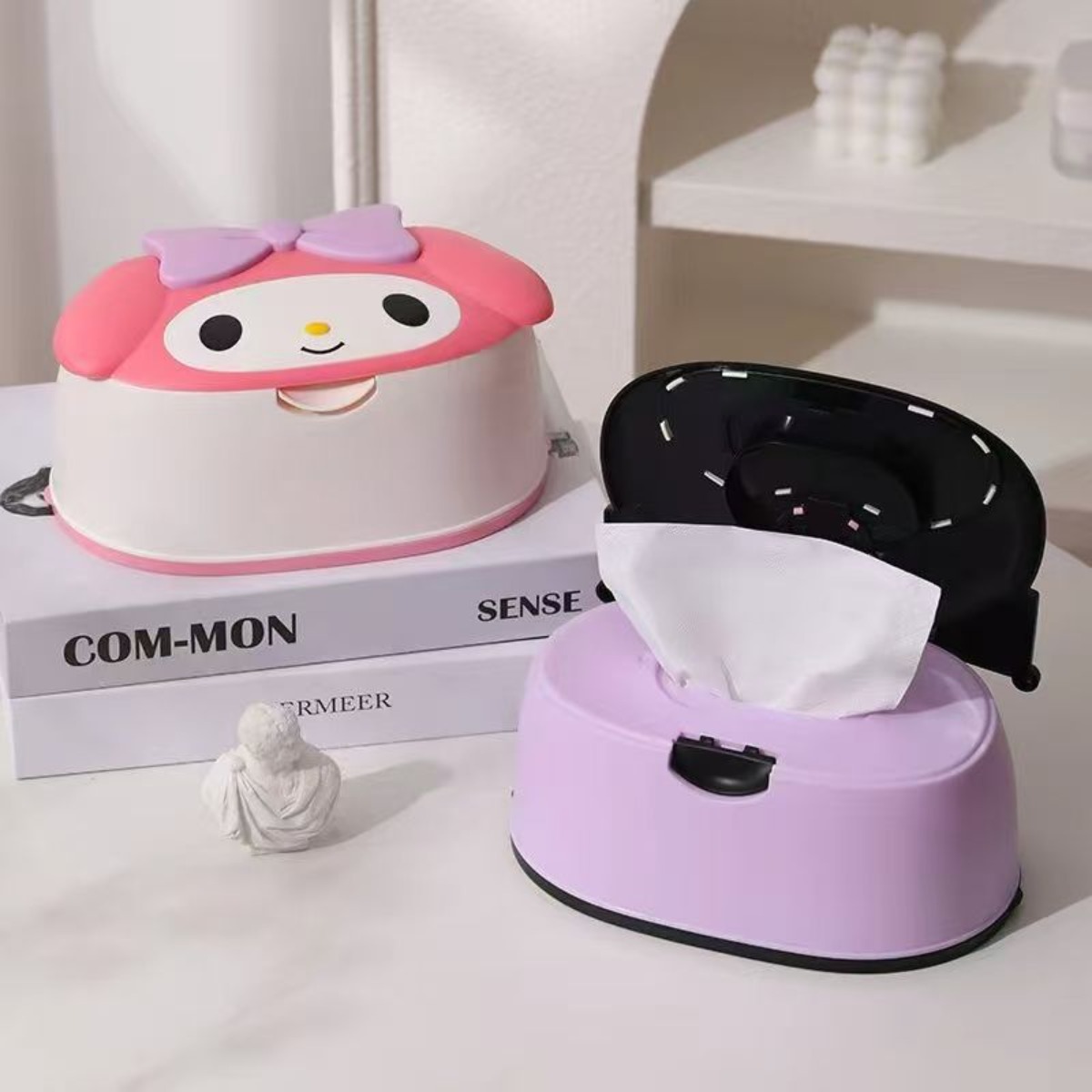 Caixa de Lenços de Mesa Anime  - Baby Food Containers Glass avaliação e preço