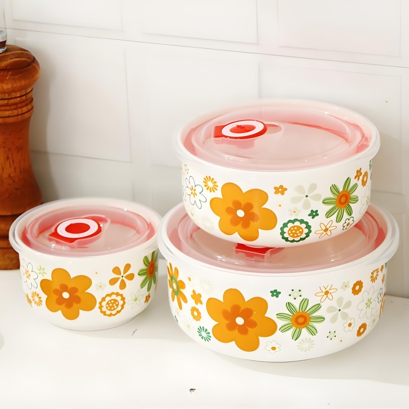 Conjunto de três peças, fino o - Baby Food Thermos avaliação e preço