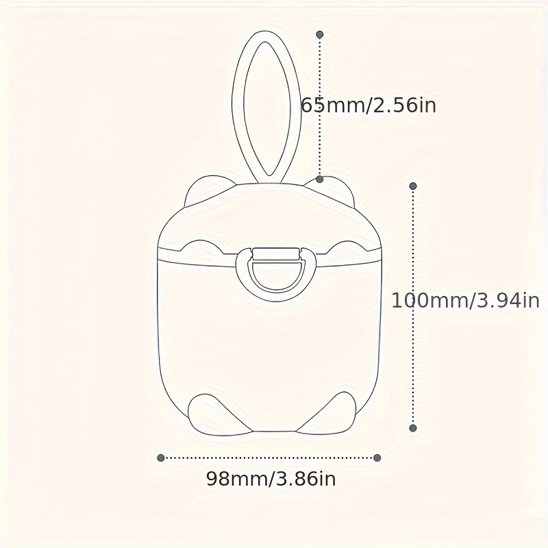 1pc portátil caixa de leite em - Baby Food Containers Glass avaliação e preço