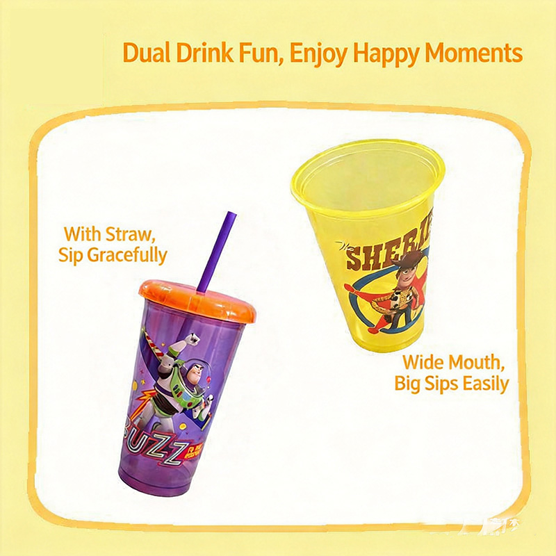 Copos de Plástico Toy Story 5, - Training Cup Straw avaliação e preço