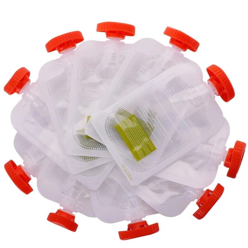 50 unidades de sacos para arma - Baby Puree Pouch avaliação e preço